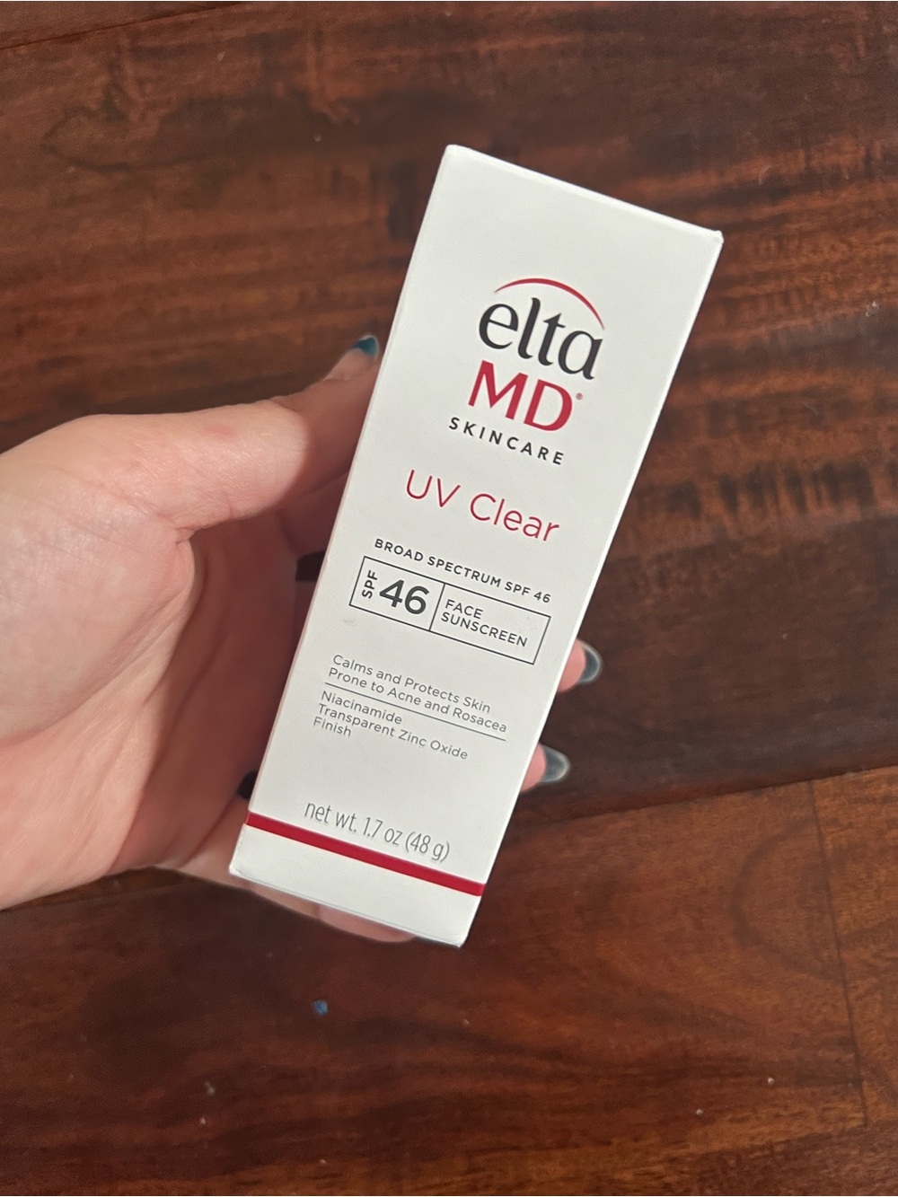 Elta MD UV Clear Broad-spectrum Facial Sunscreen SPF46 1.7oz Exp 08/26 New Box